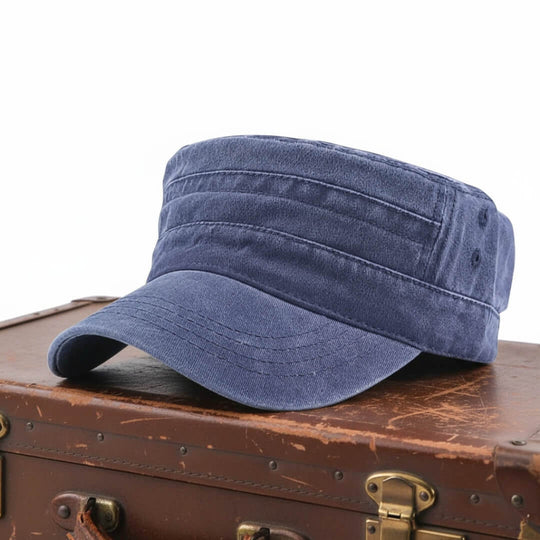 Washed Cotton Cadet Cap | DENVER