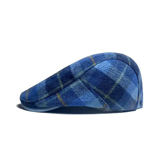 Wool Blend Flat Cap | GLACIER