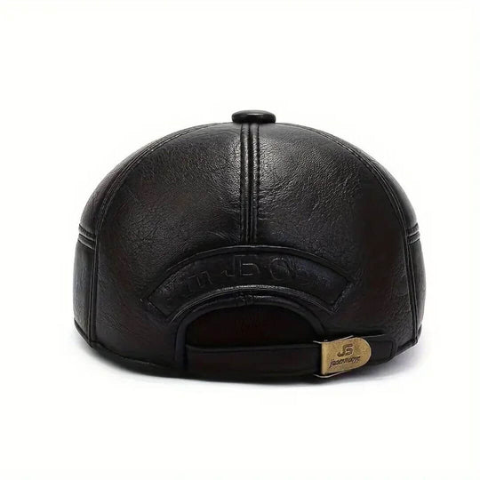 Leather Flat Cap | KALMAR