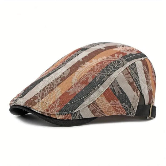 Striped Flat Cap | BELTON