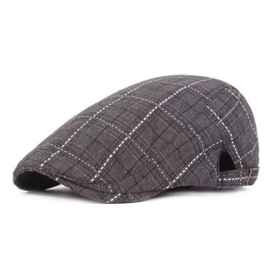 Plaid Fabric Ivy Cap | RICHMOND