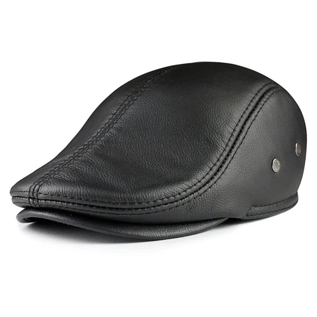 Leather Ivy Cap | TURIN