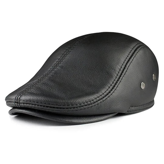 Leather Ivy Cap | TURIN