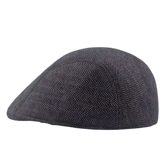 Herringbone Cotton Blend Cap | PUEBLO