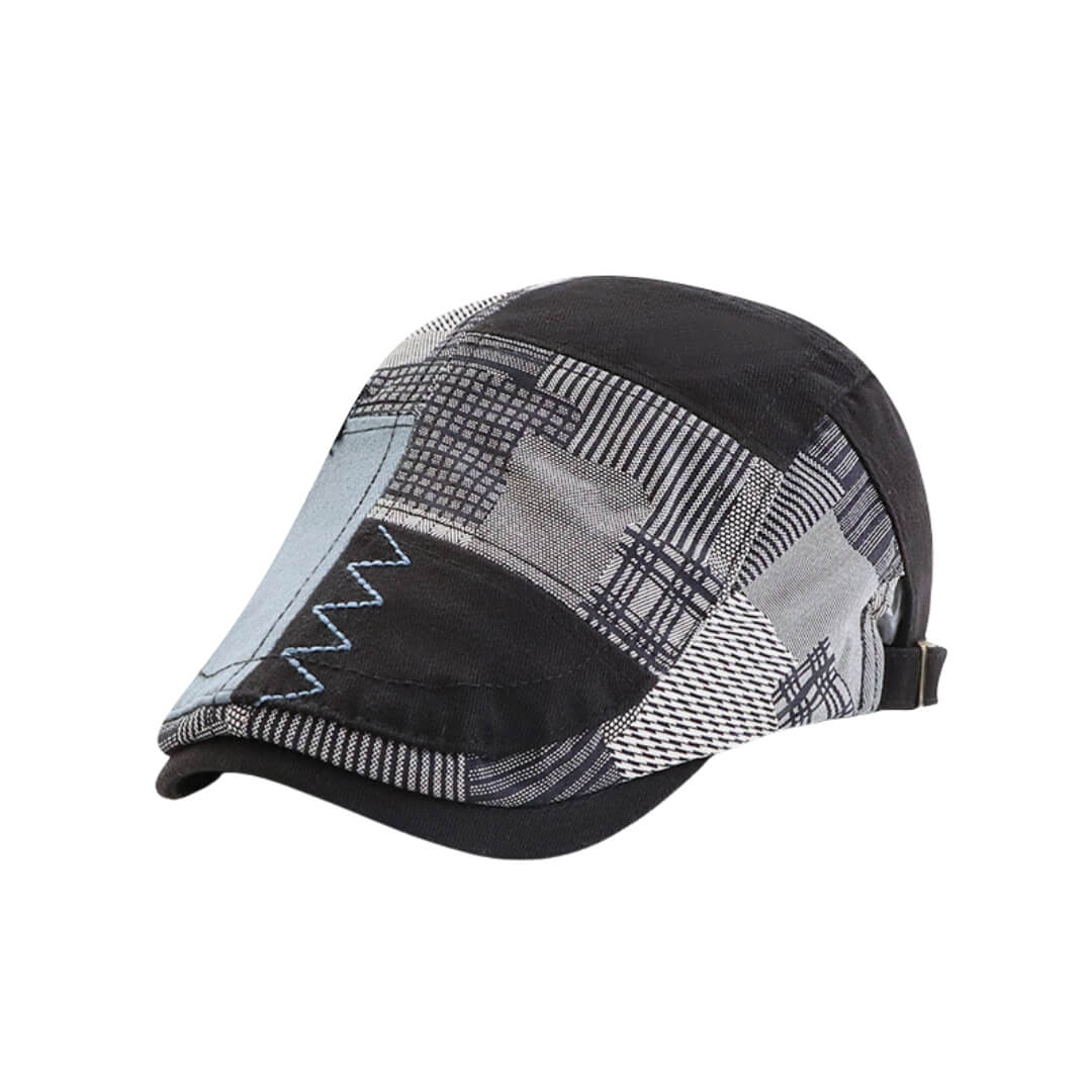 Cotton Patchwork Cap | DURHAM