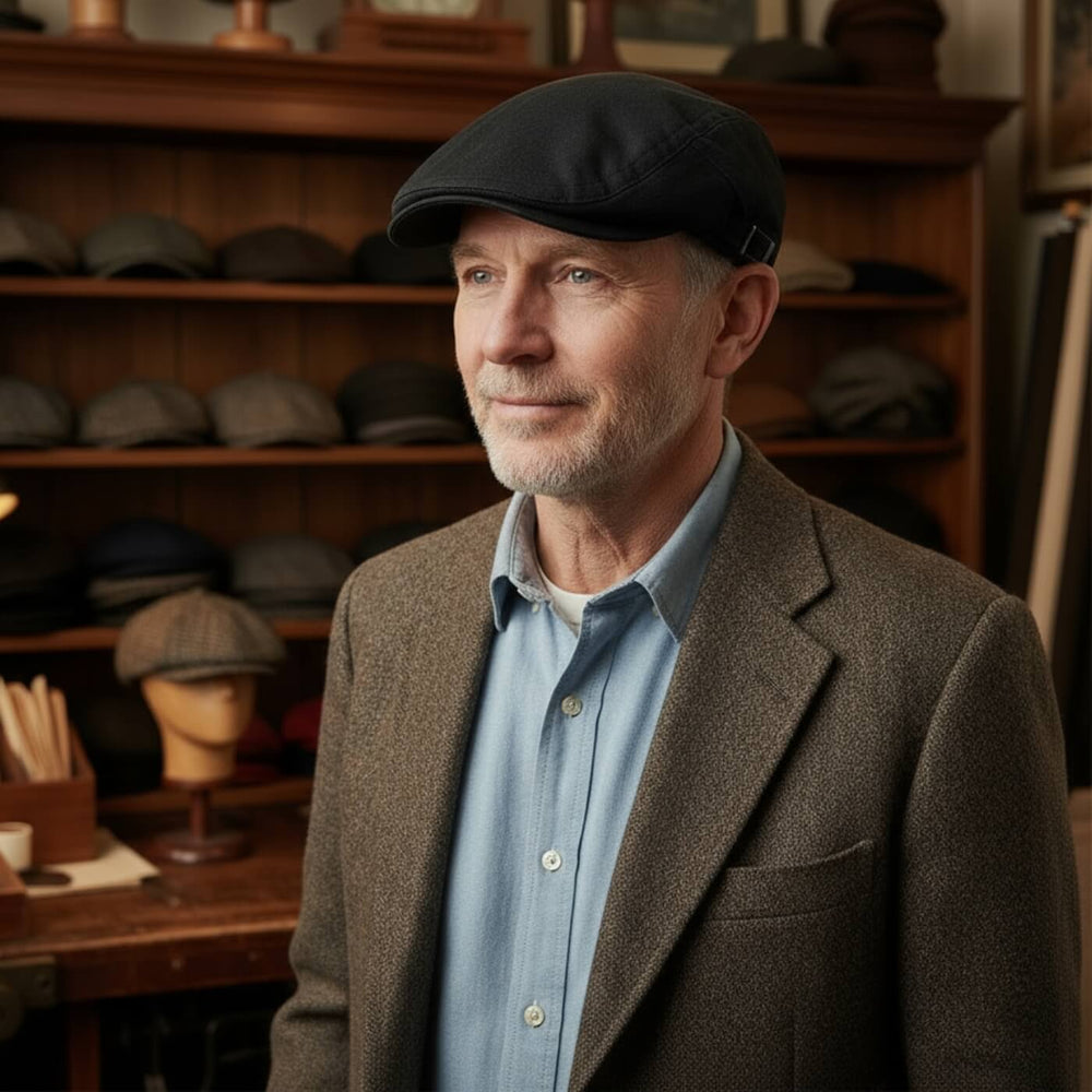 Cotton Flat Cap | SPARTANBURG
