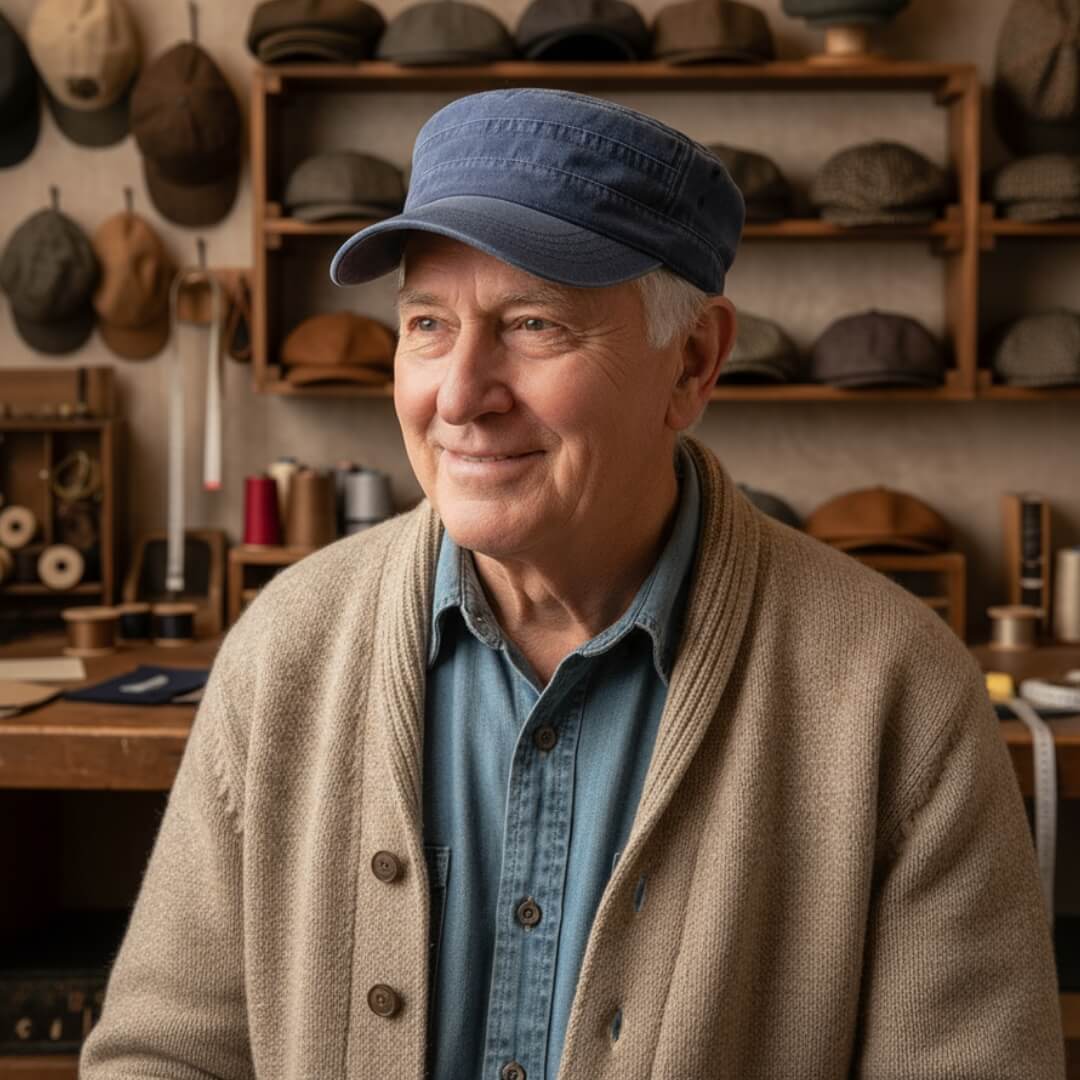 Washed Cotton Cadet Cap | DENVER